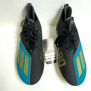 Adidas Adizero Scorch 2 Jacksonville Jaguars Football Cleats Size 12.5 GZ0401